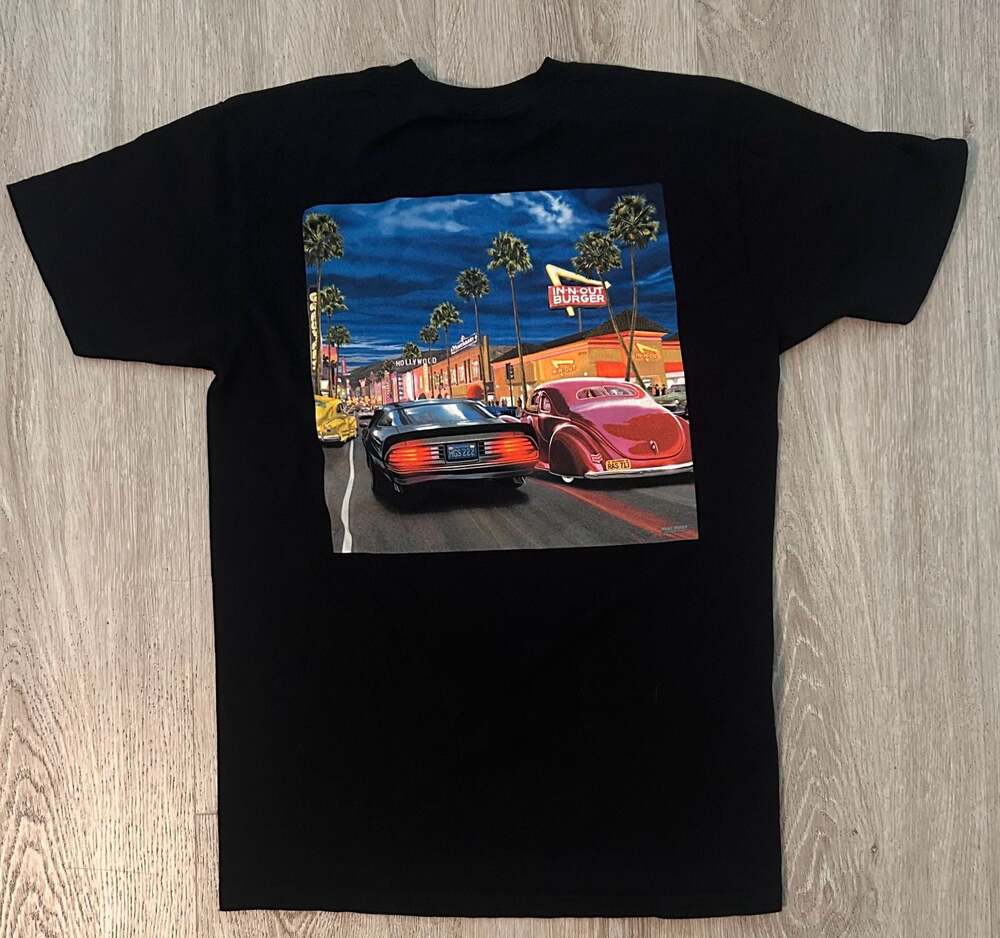 In-N-Out Burger Hollywood Cruising Arizona Graphic T-Shirt